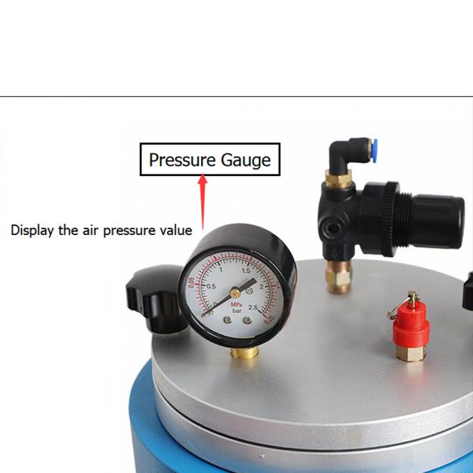 Χειροκίνητος έλεγχος 5,5LB Tank Wax Injector For Jewellery 500W 3