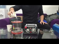 Αμφίδρομη περιστροφή μηχανών 60W στίλβωσης κοσμήματος ανατροπέων KT2000 5kg